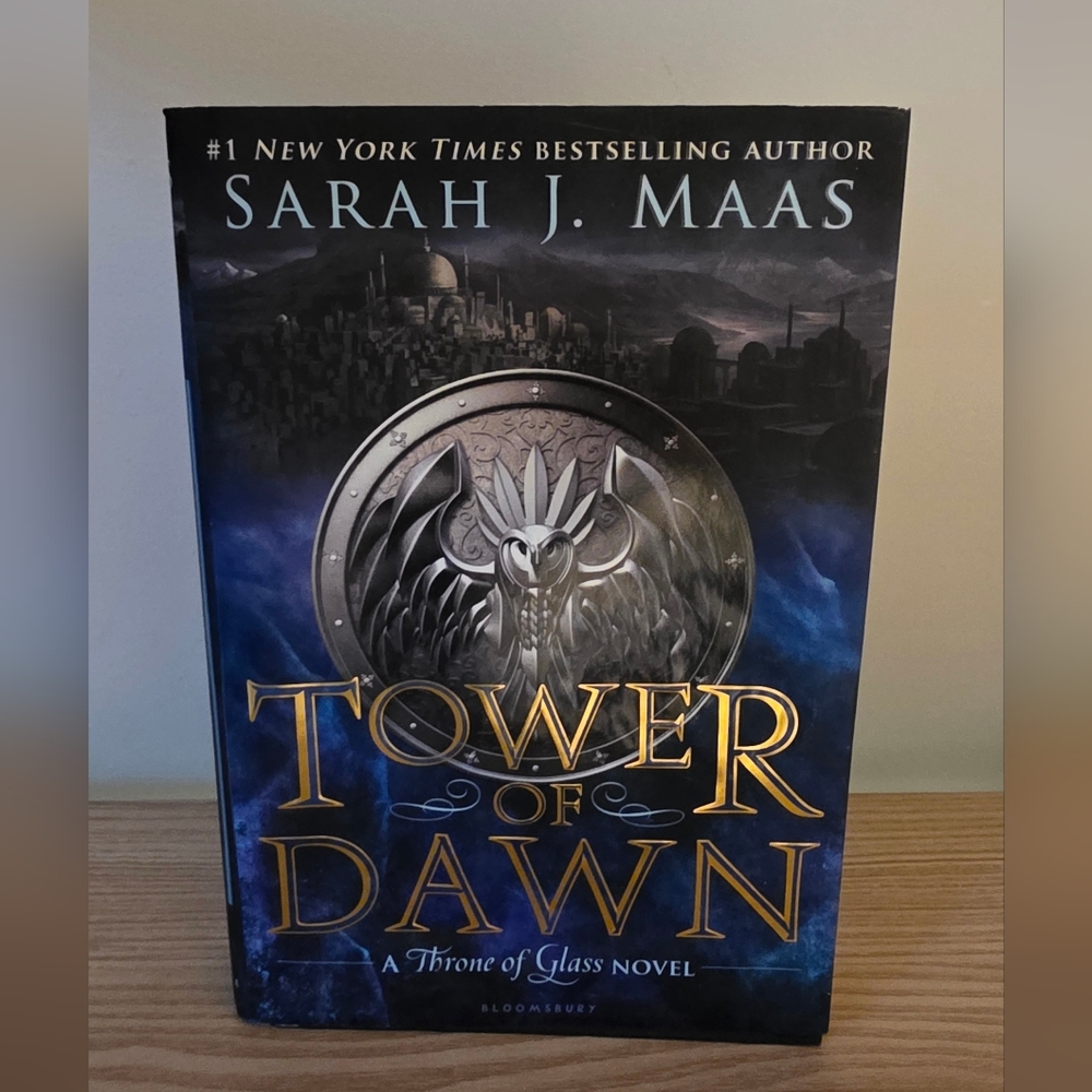 Tower of Dawn Book by Sarah J. Maas OOP Cover.